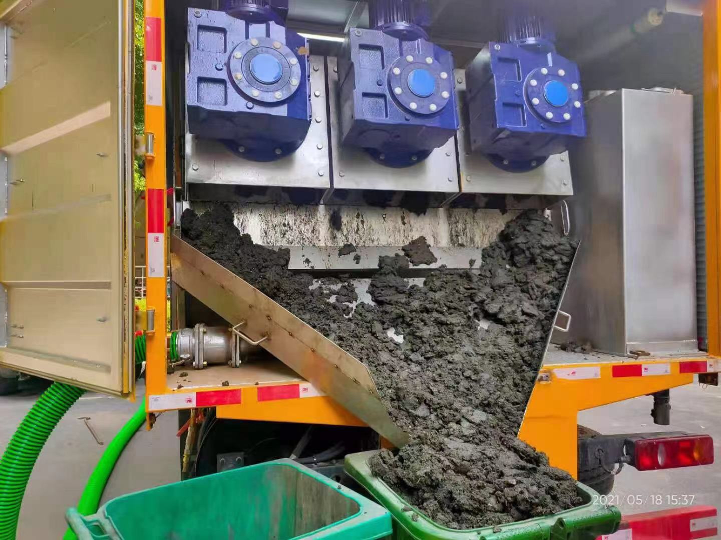 城区化粪池清掏城市维护站-泥浆净化干湿分离处理